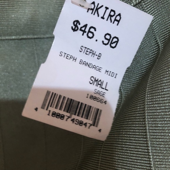 Akira Sage BANDAGE MIDI SKIRT - Picture 7 of 10